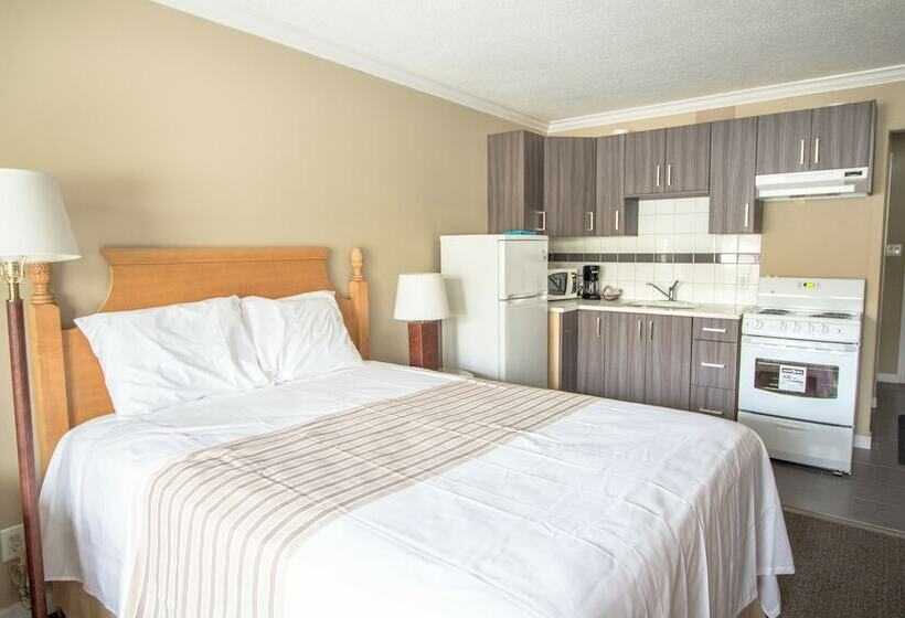 Quarto superior, Okanagan Royal Park Inn By Elevate Rooms