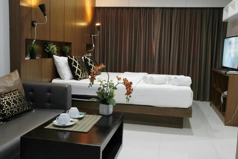 스탠다드 룸 킹사이즈 침대, Bangkok Boutique Resort Rangsit