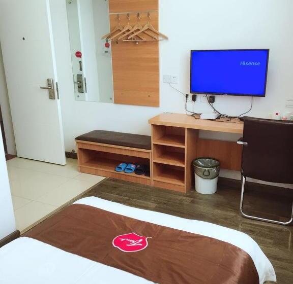 Номер Superior, Thank Inn Plus Hotel Jiangsu Taizhou Taixing Jingjiang Primary School
