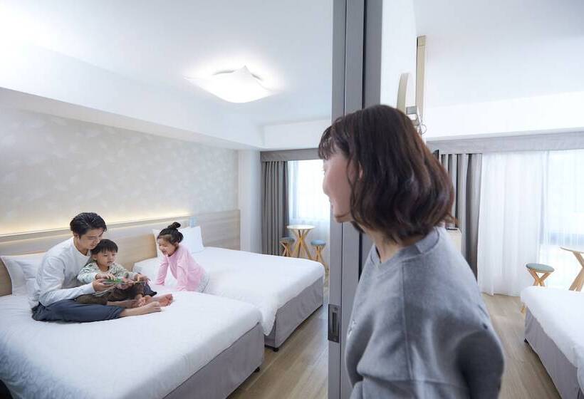 חדר סטנדרט מקשר, Karaksa Hotel Osaka Namba