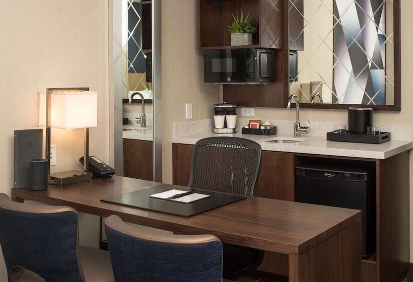 Suite Cama Queen, Embassy Suites By Hilton Seattle Downtown Pioneer Square