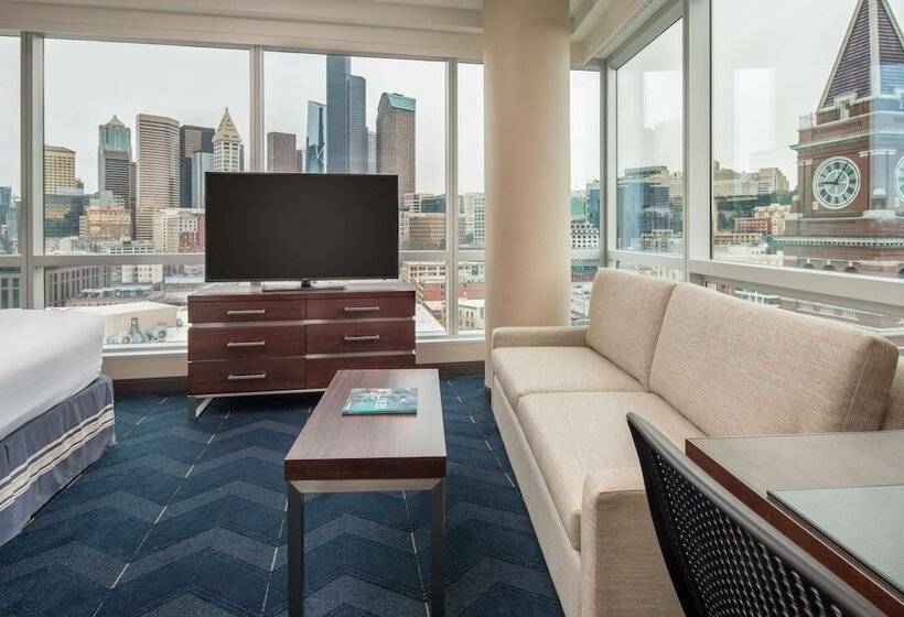 Monolocale Standard Letto Matrimoniale, Embassy Suites By Hilton Seattle Downtown Pioneer Square