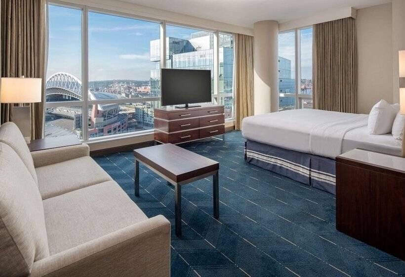 Monolocale Standard Letto Matrimoniale, Embassy Suites By Hilton Seattle Downtown Pioneer Square