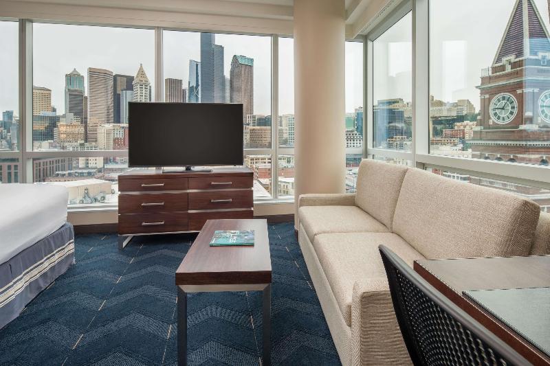 Standard Studio Kingsize Seng, Embassy Suites By Hilton Seattle Downtown Pioneer Square
