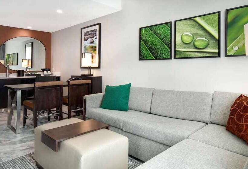 Suite Cama Queen, Embassy Suites By Hilton Seattle Downtown Pioneer Square