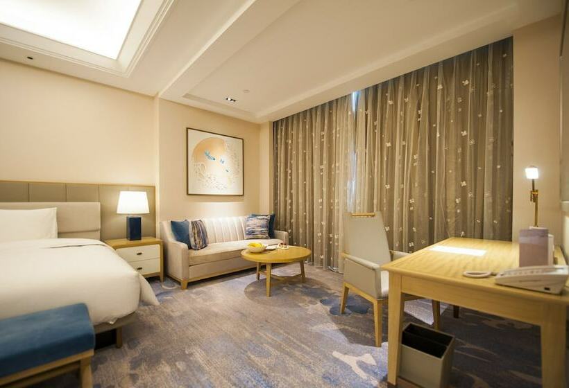 Номер Стандарт 2 Двуспальные Кровати, Le Méridien Suzhou, Suzhou Bay