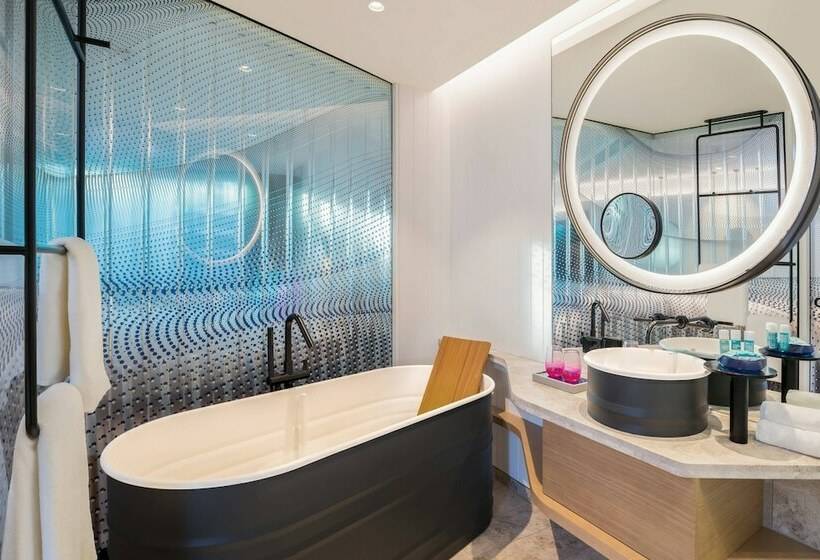 带2个双人床的标准工作室, W Brisbane