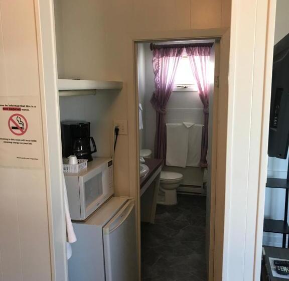 キングサイズベッドのスタンダードルーム, New Country Motel