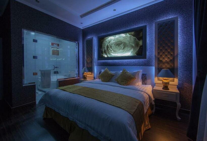 豪华房间带漩涡浴缸, Taleen Alsahafa Hotel Apartments
