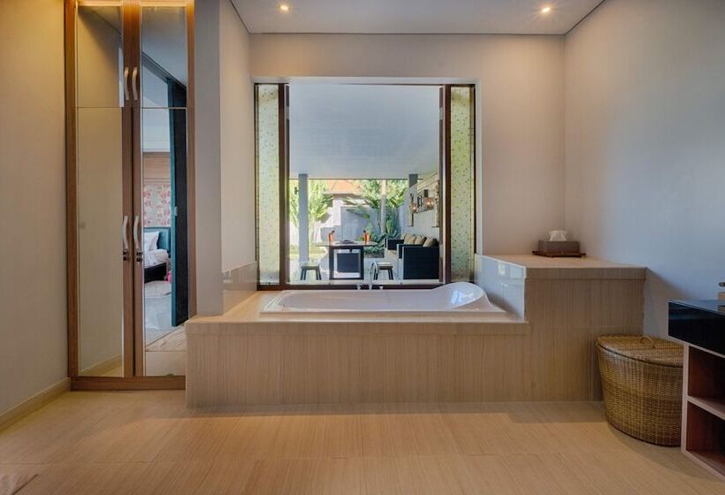 침실 1개 디럭스 빌라, Da Kayu Bali Homestay