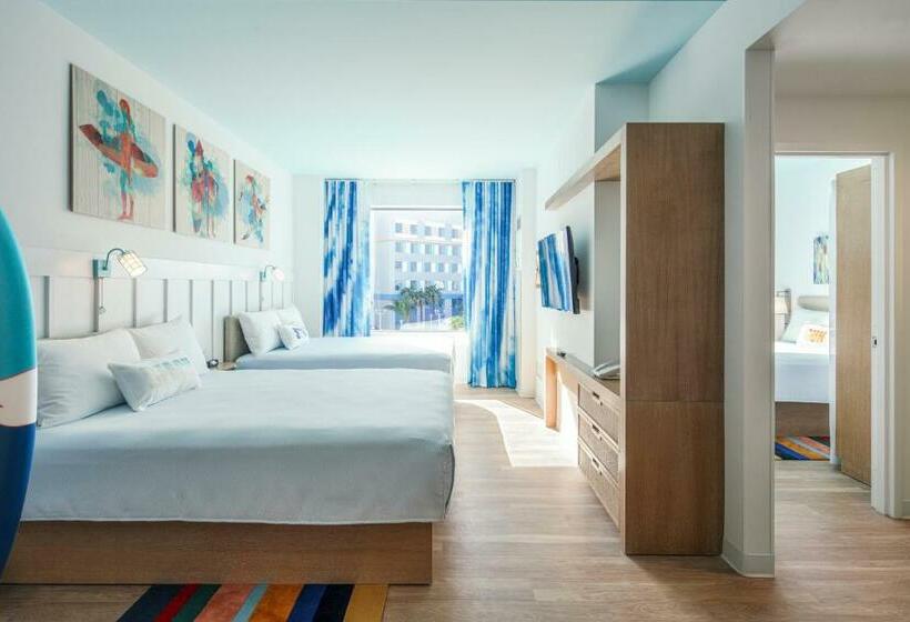 جناح غرفتين نوم, Universal's Endless Summer Resort - Surfside Inn and Suites