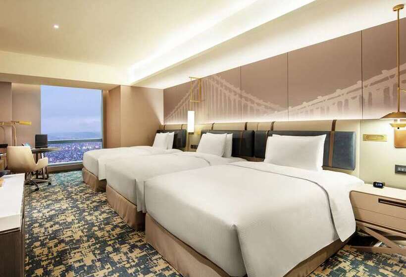 اتاق استاندارد سه نفره, Hilton Taipei Sinban