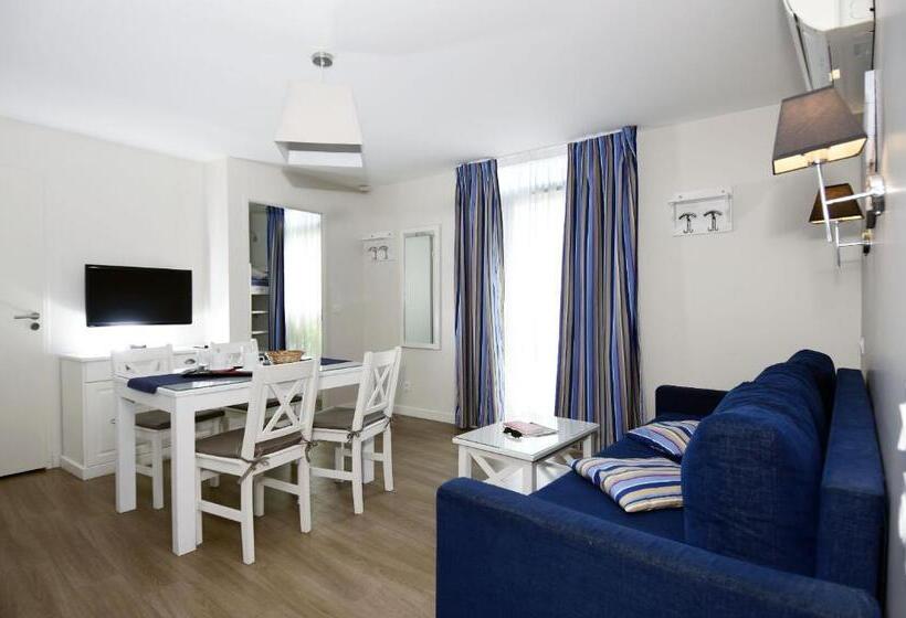 Апартаменты 1 Спальня Вид на Море, Residence Odalys Les Dunes Du Soleil