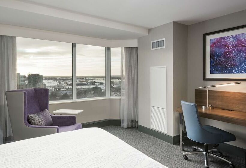 ダブルベッドスタンダードルーム, Hilton Garden Inn Ottawa Downtown