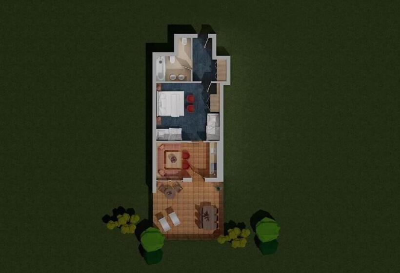 Семейный Номер Вид на Сад, Residence Villa Stella
