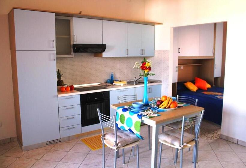 Апартаменты 1 Спальня, Airone Bianco Residence Village