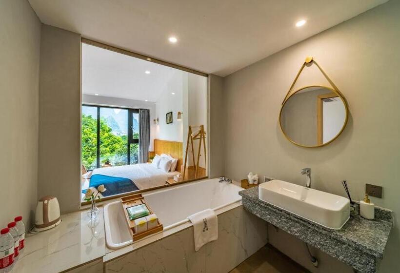 Стандартный Номер Кровать Кинг, Yangshuo Serene Cove