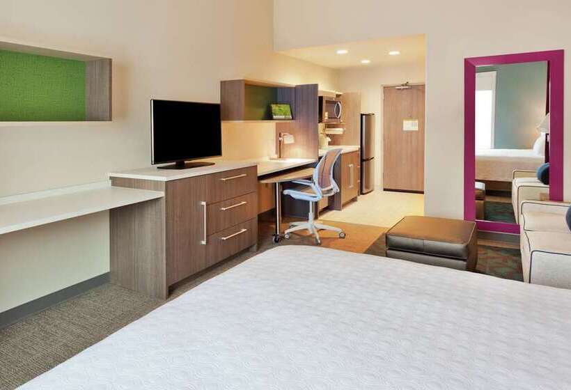 סטודיו סטנדרט, מיטה זוגית, Home2 Suites By Hilton San Antonio At The Rim