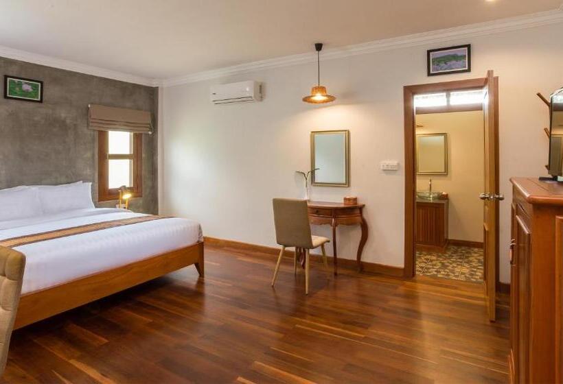 ویلای 1 خوابه با چشم‌انداز باغ, Bb Angkor Green Resort