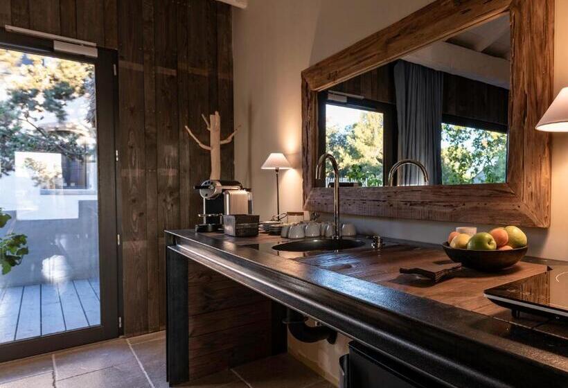 Номер Deluxe, Domaine Tarbouriech, Demeure & Spa