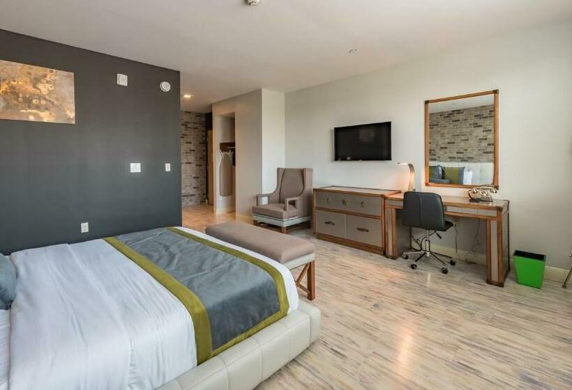 장애인을 위한 킹사이즈 침대 스탠다드 룸, Lexen Hotel   North Hollywood Near Universal Studios