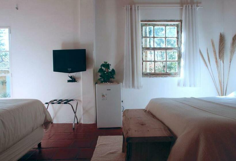 4인용 스탠다드 룸, Hospedagem Fazenda Nova América