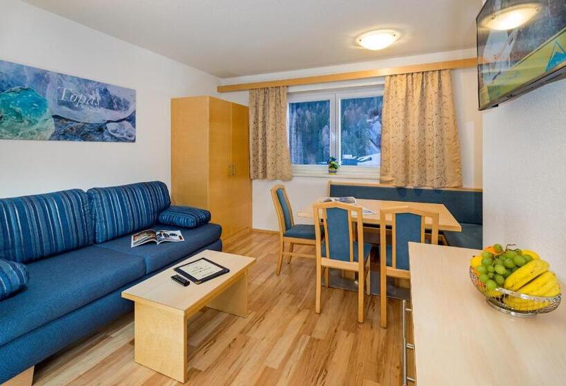 침실 2개 아파트, Aparthotel Alpendiamant Serfaus Wachter Gmbh