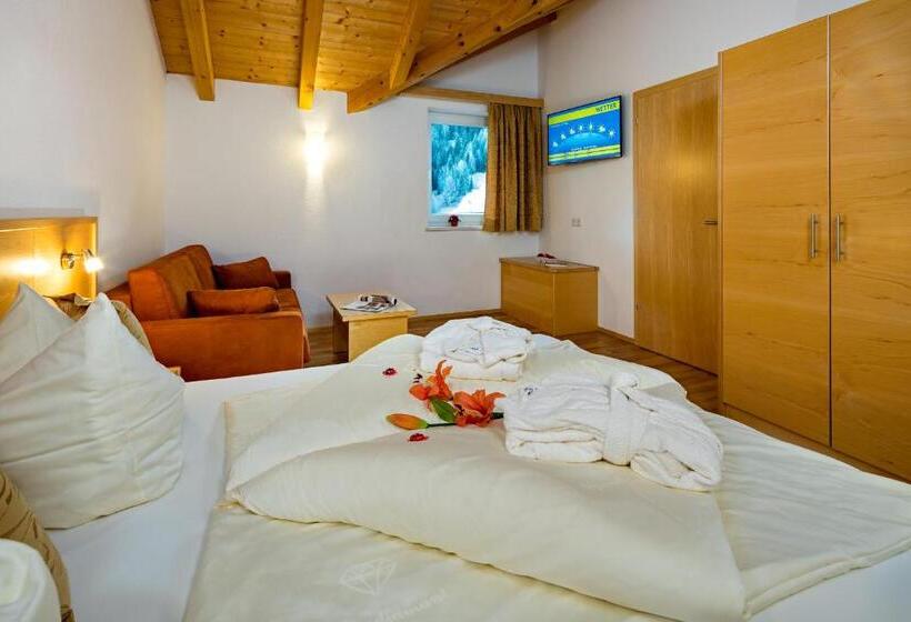 침실 2개 아파트, Aparthotel Alpendiamant Serfaus Wachter Gmbh