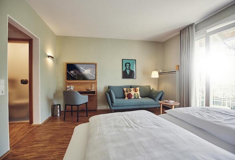침실 1개 아파트, Biohotel Alte Post
