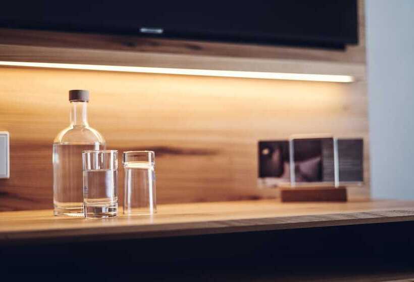 침실 1개 디럭스 아파트, Biohotel Alte Post