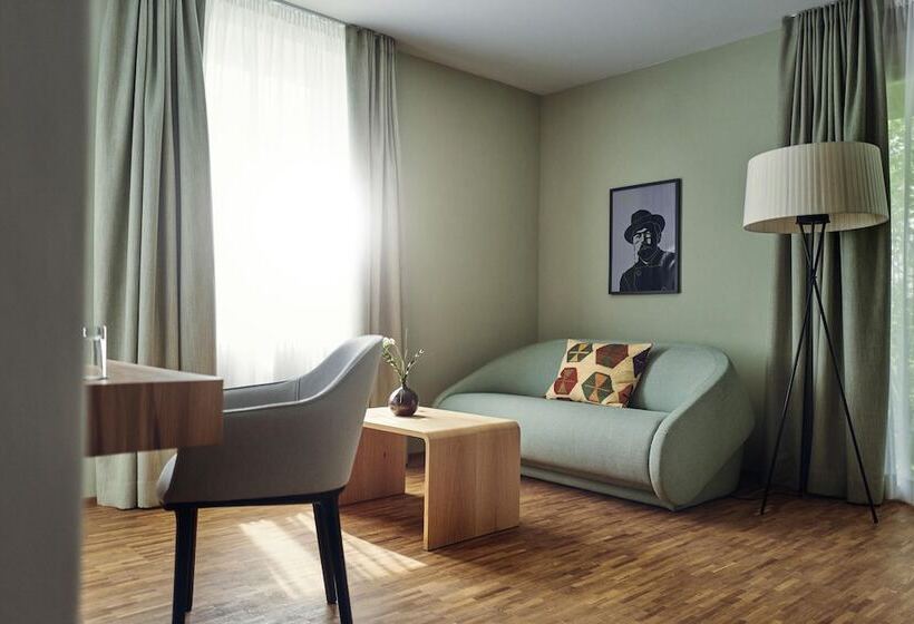 침실 1개 디럭스 아파트, Biohotel Alte Post