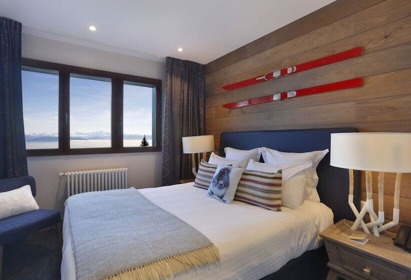 Полулюкс с Балконом, Chalet Hôtel La Mainaz Restaurant & Resort