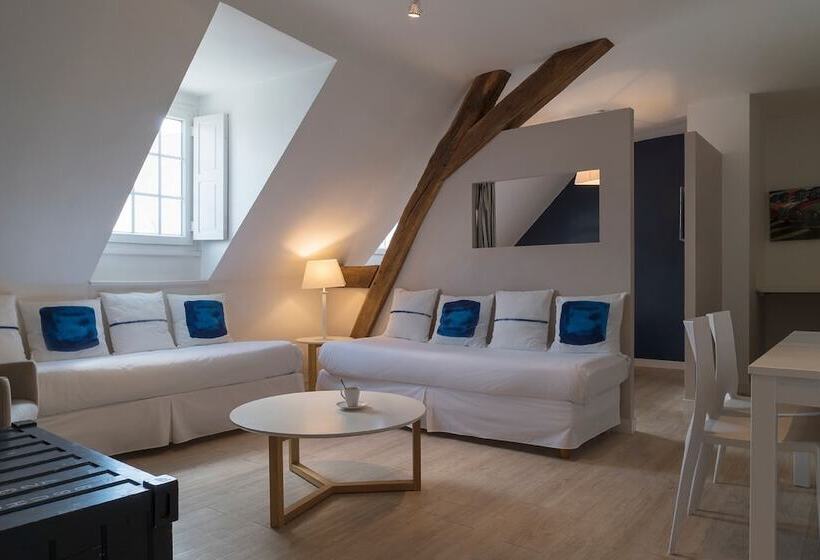 Апартаменты 1 Спальня, The Originals Boutique, Hôtel Le Londres, Saumur