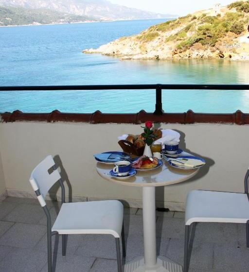 اتاق استاندارد یک نفره با چشم‌انداز دریا, Samos Bay Hotel By Gagou Beach