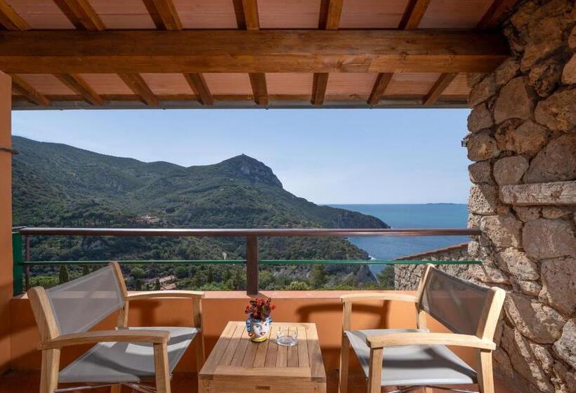 オーシャンビューデラックスルーム, Boutique Hotel Torre Di Cala Piccola