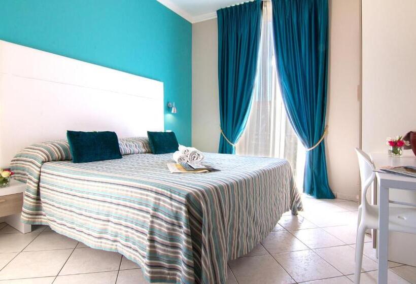 标准间侧面带海景, Albergo Belsoggiorno