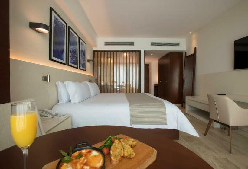 Люкс Кровать Кинг, Krystal Grand Cancun - All Inclusive