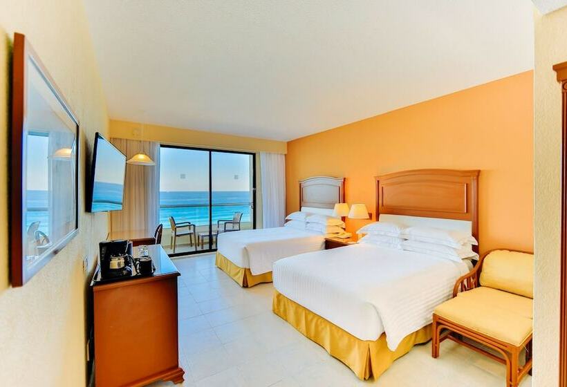 オーシャンビューのプレミアムルーム。, Occidental Tucancun  All Inclusive