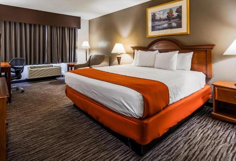 带大床的行政房间, Best Western Gateway Adirondack Inn