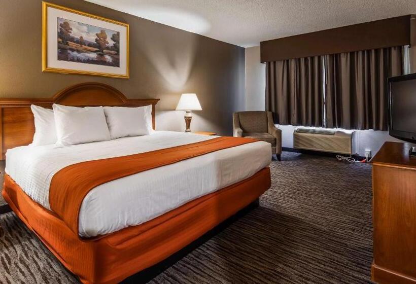 带大床的套房, Best Western Gateway Adirondack Inn