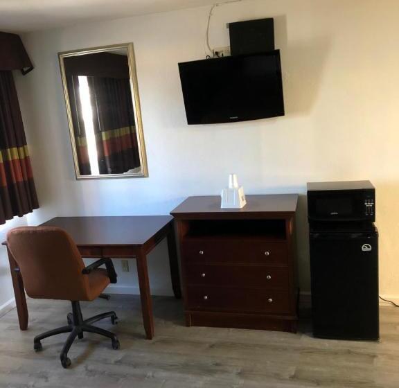 스탠다드 룸 킹사이즈 침대, Americas Best Value Inn Visalia