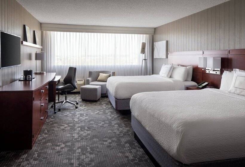 Pokój Standard 2 Łóżka Małżeńskie, Courtyard By Marriott Richmond Berkeley