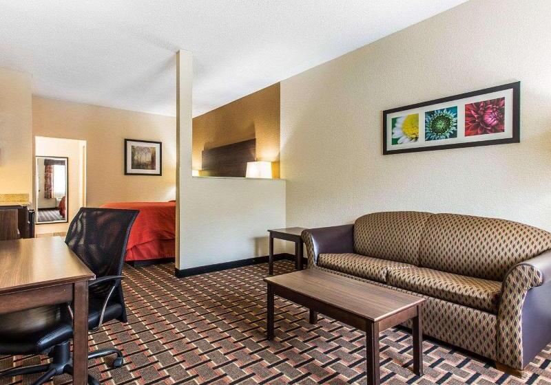 스위트 킹사이즈 침대, Quality Suites Hickory South