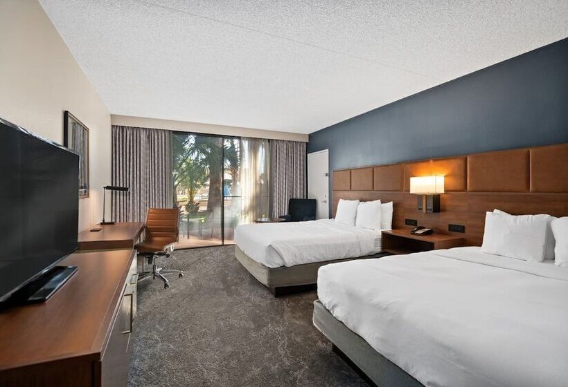 스탠다드 룸 더블 침대 2개, Doubletree By Hilton Tucson  Reid Park