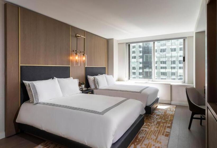 اتاق استاندارد با 2 تخت دوبل, Thompson Central Park New York, By Hyatt