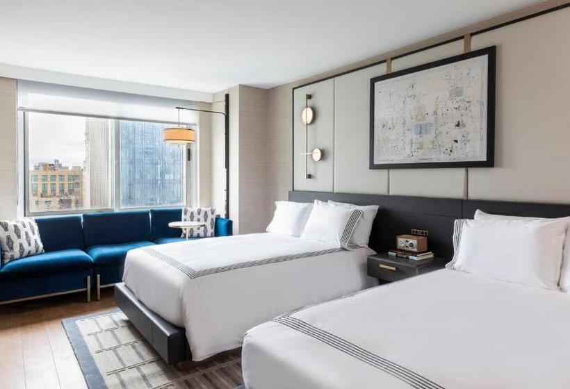 اتاق استاندارد با 2 تخت دوبل, Thompson Central Park New York, By Hyatt