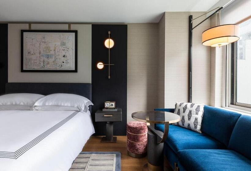 اتاق استاندارد با تخت بزرگ برای معلولان, Thompson Central Park New York, By Hyatt