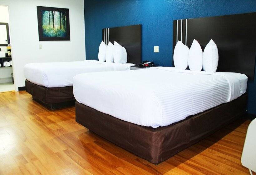 Номер Стандарт 2 Двуспальные Кровати, Stay Express Inn Dallas   Fair Park / Downtown