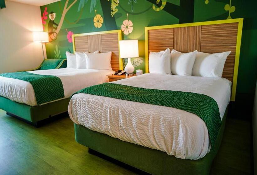 Номер Стандарт 2 Двуспальные Кровати, Castaway Bay By Cedar Point Resorts