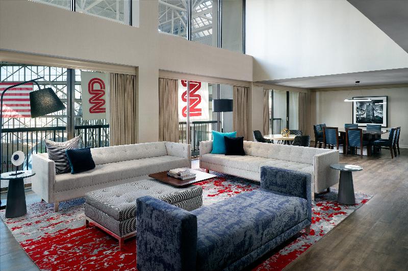 Номер Deluxe Кровать Кинг, Omni Atlanta Hotel At Centennial Park